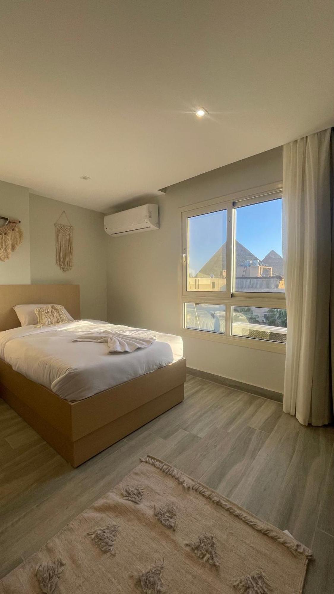 Diyar Pyramids Inn Kafret el-Gabal Kültér fotó