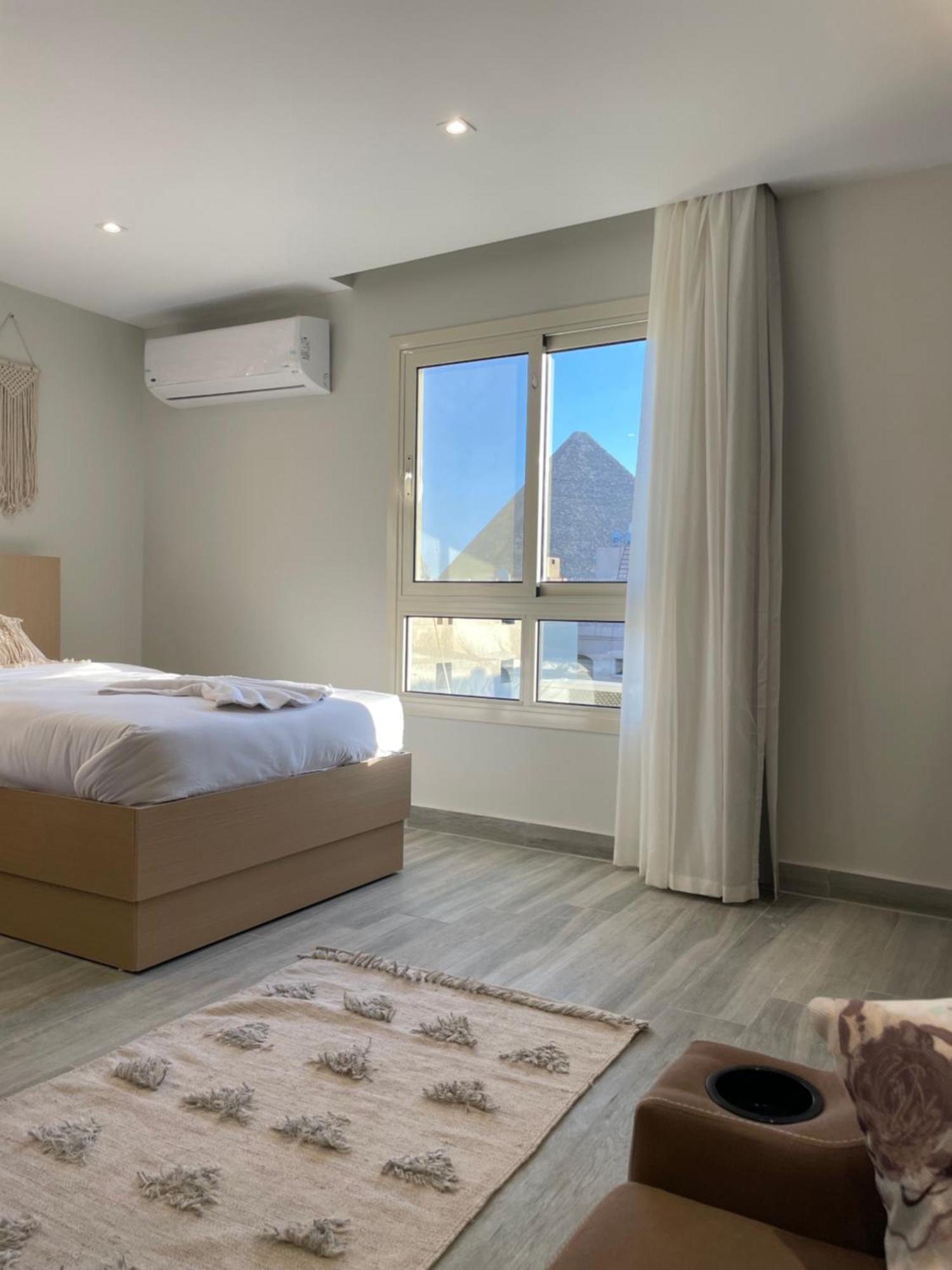 Diyar Pyramids Inn Kafret el-Gabal Kültér fotó
