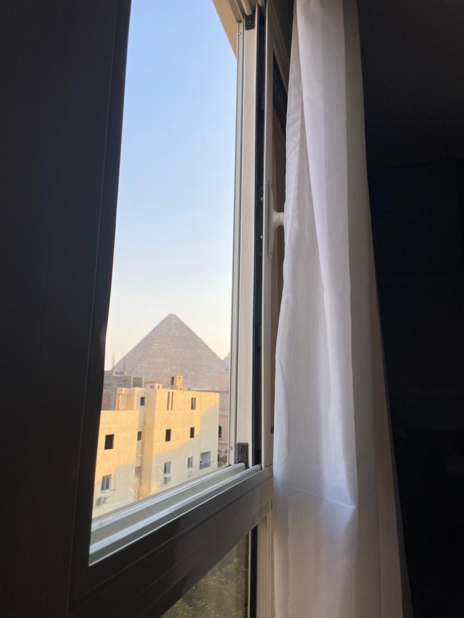 Diyar Pyramids Inn Kafret el-Gabal Kültér fotó