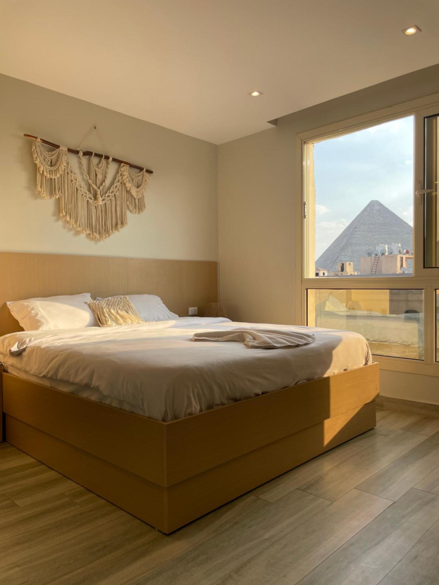 Diyar Pyramids Inn Kafret el-Gabal Kültér fotó
