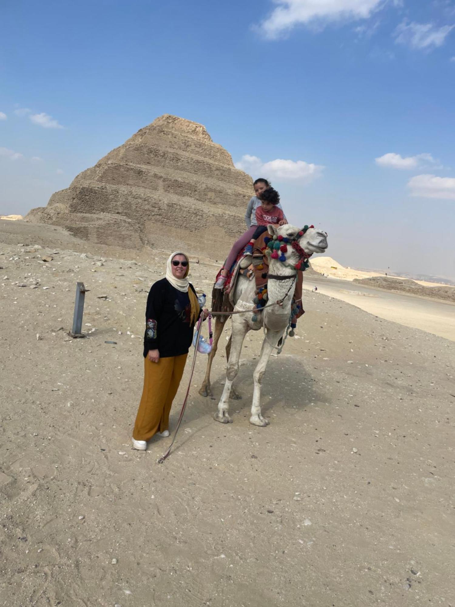Diyar Pyramids Inn Kafret el-Gabal Kültér fotó