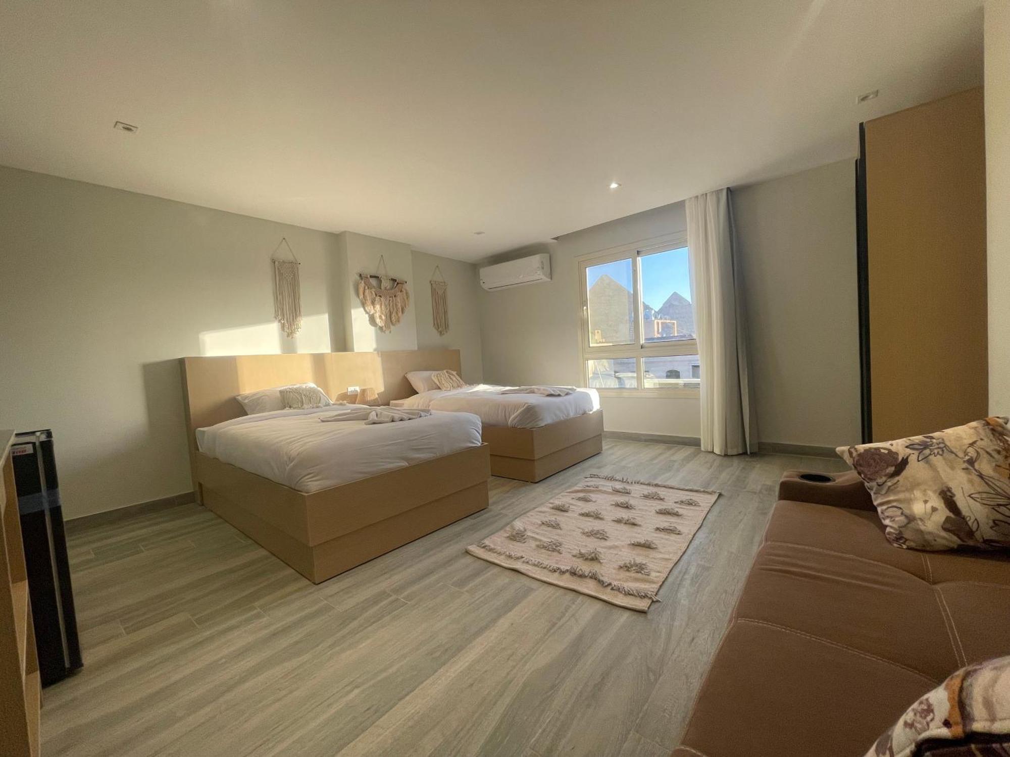 Diyar Pyramids Inn Kafret el-Gabal Kültér fotó